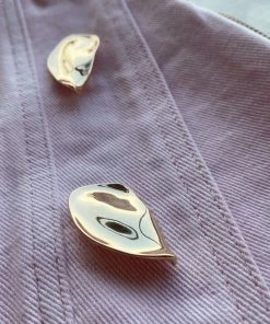 Self-portrait Light Pink Denim Wrap Mini Skirt