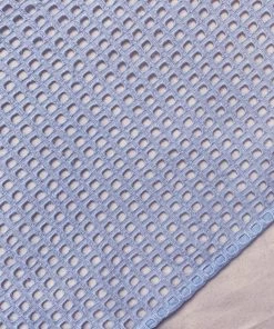 Self-portrait Light Blue Cotton Broderie Anglaise Midi Dress