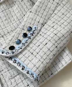 Self-portrait READY TO WEAR Ivory Boucle Tailored Jacket