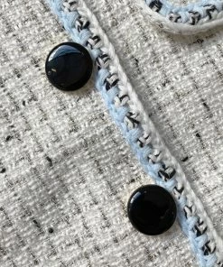 Self-portrait READY TO WEAR Ivory Boucle Tailored Jacket