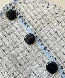 Self-portrait Ivory Boucle Tailored Mini Skirt READY TO WEAR