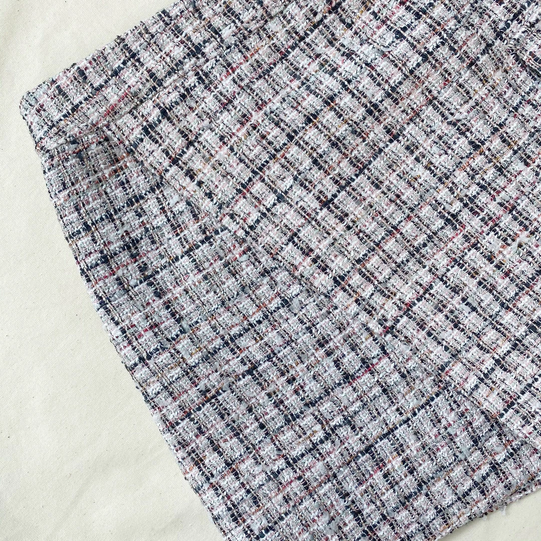 Self-portrait Pink Boucle Tailored Skort