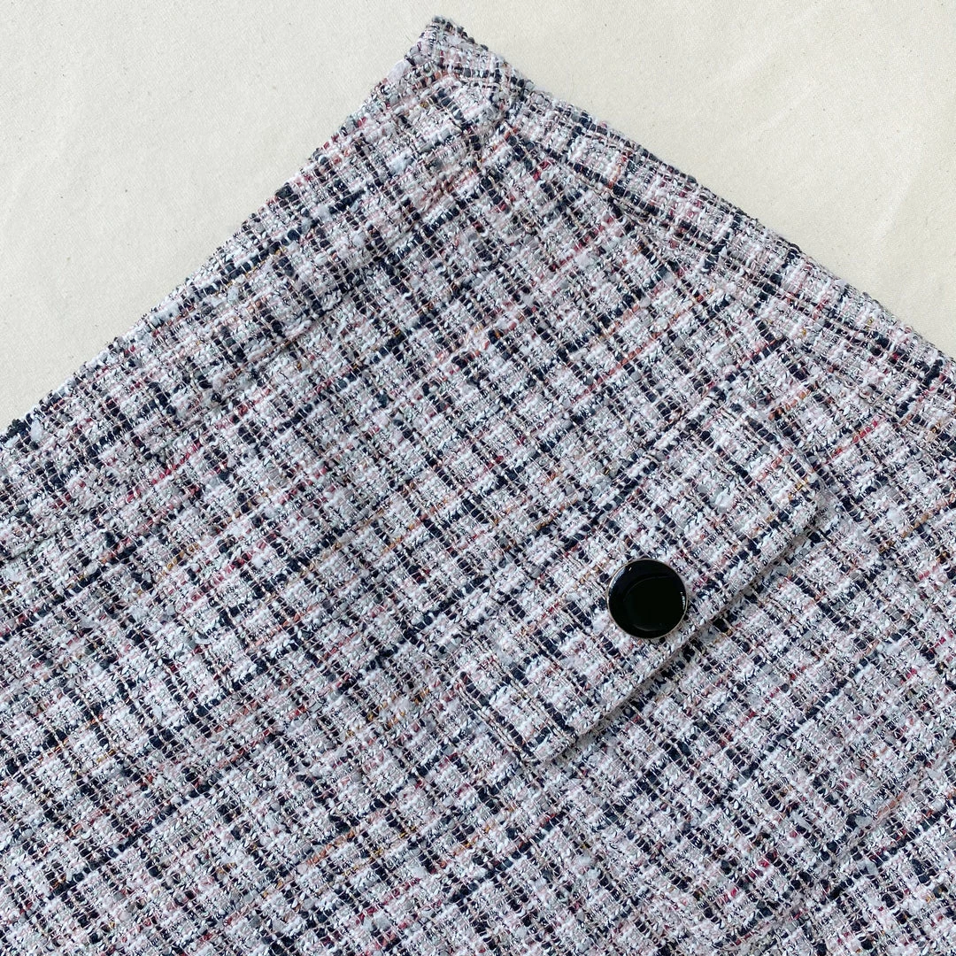 Self-portrait Pink Boucle Tailored Skort