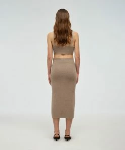 Self-portrait Cashmere Knit Skirt