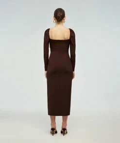 Self-portrait READY TO WEAR Wrap Midi Dress