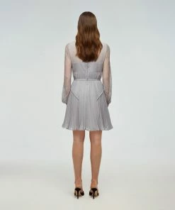 Self-portrait READY TO WEAR Chiffon Scallop Mini Dress