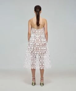 Self-portrait Azaelea Dress White READY TO WEAR