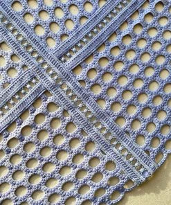 Self-portrait Lilac Guipure Lace Midi Dress