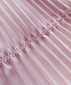 Self-portrait READY TO WEAR Pink Macrame Lace Chiffon Midi Dress