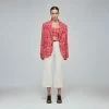 Self-portrait Red Boucle Blazer READY TO WEAR