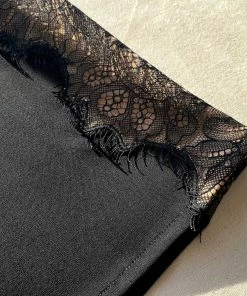 Self-portrait READY TO WEAR Black Jersey Cut Out Mini Dress