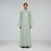 Self-portrait READY TO WEAR Mint Guipure Lace Maxi Dress