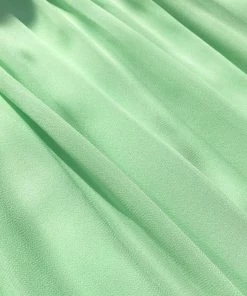 Self-portrait Spearmint Macrame Lace Georgette Midi Dress