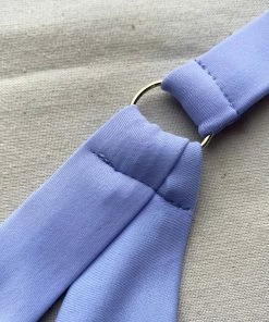 Self-portrait Lilac One Shoulder Bikini Top