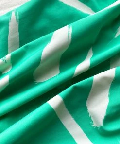 Self-portrait Mint Brushstroke High Waisted Brief Swim & Resort