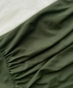 Self-portrait Khaki High Waisted Brief Swim & Resort