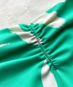 Self-portrait Swim & Resort Mint Brushstroke Brief