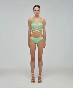 Self-portrait Spearmint Brief Swim & Resort