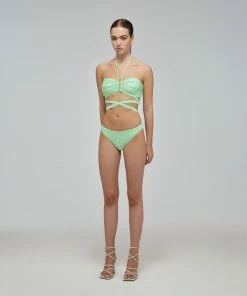 Self-portrait Spearmint Brief Swim & Resort