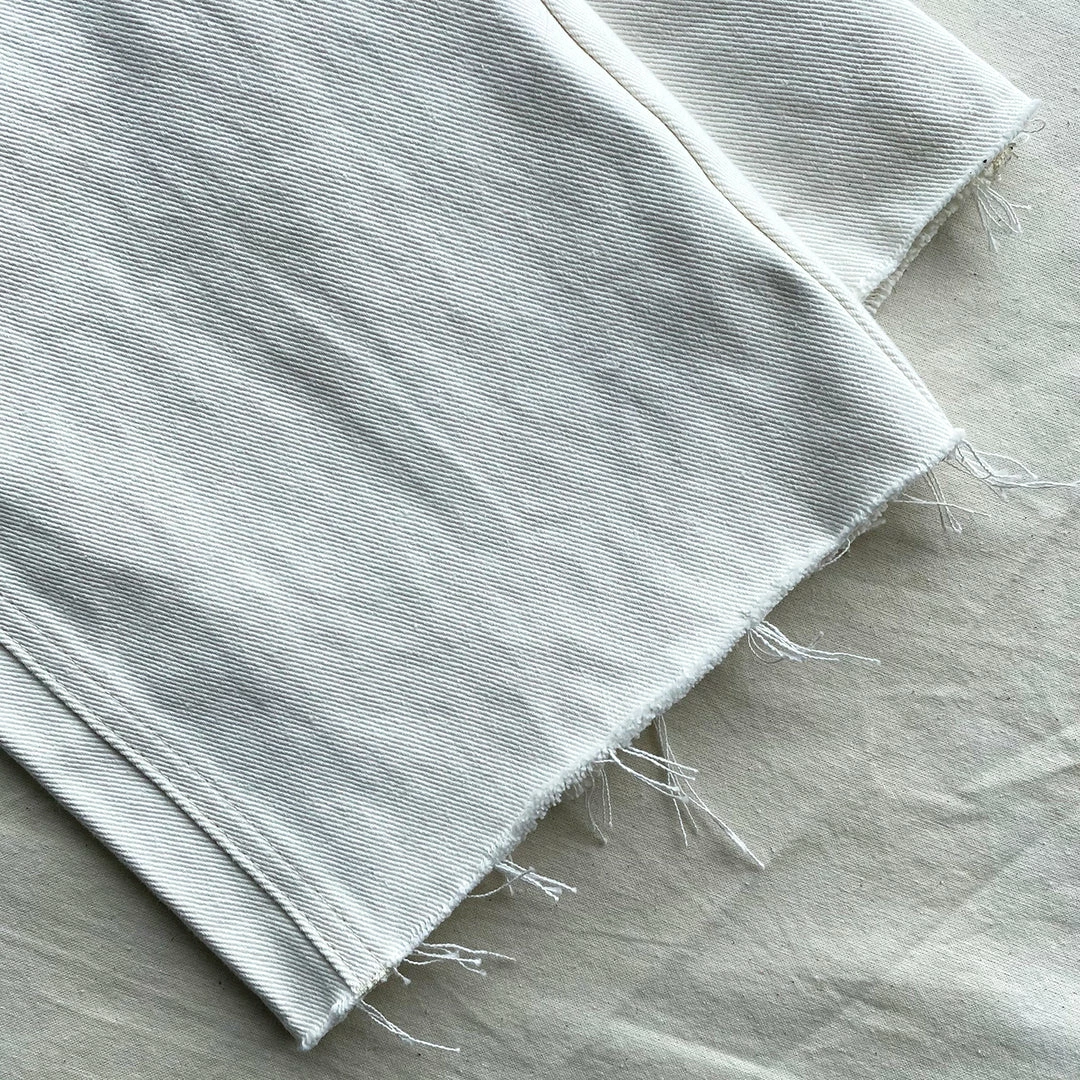 Self-portrait Natural Denim Straight Leg Jeans 23" READY TO WEAR