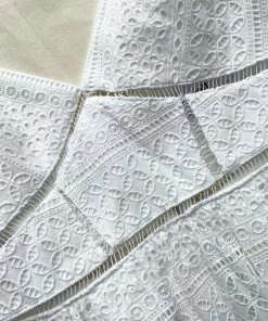 Self-portrait Mixed Broderie Azaelea Midi Dress