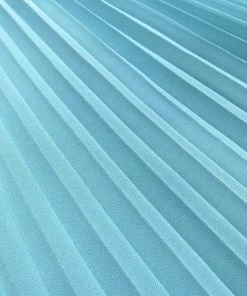 Self-portrait NEW ARRIVALS Blue Chiffon Diamante Button Midi Dress