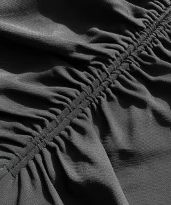 Self-portrait Black Stretch Crepe Cut Out Midi Dress READY TO WEAR