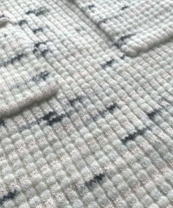 Self-portrait READY TO WEAR Ivory Contrast Yarn Knit Skirt