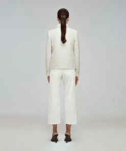 Self-portrait Metallic Boucle Jacket