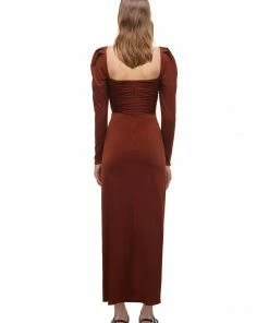 Self-portrait Jersey Waterfall Frill Midi Dress