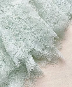 Self-portrait READY TO WEAR Pastel Jade Chiffon Midi Dress