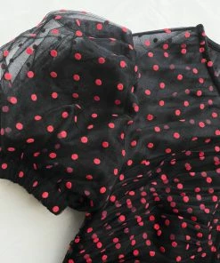 Self-portrait Polka Dot Maxi Dress