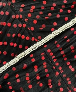 Self-portrait Polka Dot Maxi Dress