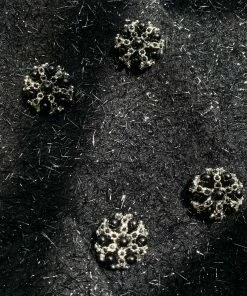 Self-portrait Black Metallic Wool Jacket READY TO WEAR