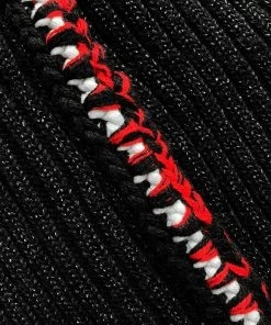 Self-portrait Black Lurex Knit Mini Dress READY TO WEAR