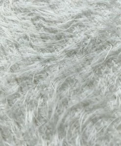 Self-portrait White Fluffy Cropped Top