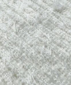 Self-portrait READY TO WEAR White Fluffy Knit Skirt