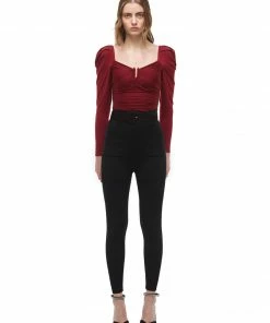 Self-portrait Black Knitted Jogger