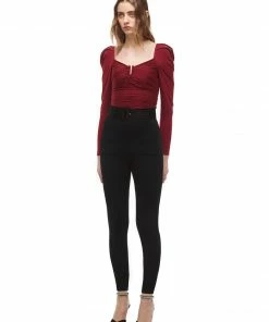 Self-portrait Black Knitted Jogger