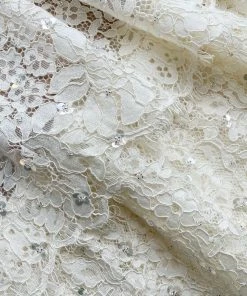 Self-portrait Cream Embellished Tiered Dress