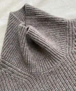 Self-portrait Taupe Cashmere Jumper READY TO WEAR