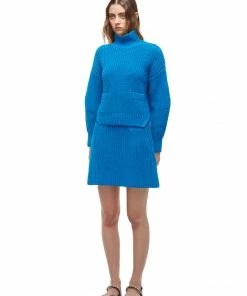 Self-portrait Vivid Blue Knit Jumper
