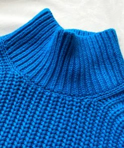 Self-portrait Vivid Blue Knit Jumper