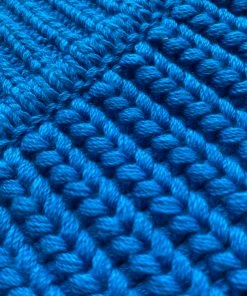 Self-portrait READY TO WEAR Vivid Blue Knit Skirt