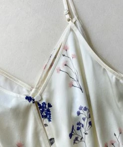 Self-portrait Vintage Floral Playsuit Pyjama Set