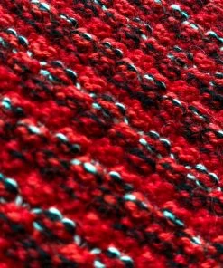 Self-portrait Red Melange Flared Skirt