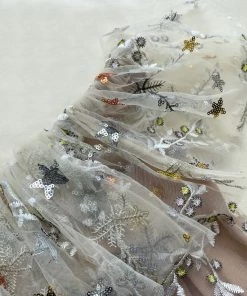 Self-portrait Star Embellished Midi Dress