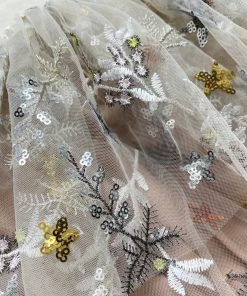 Self-portrait Star Embellished Midi Dress