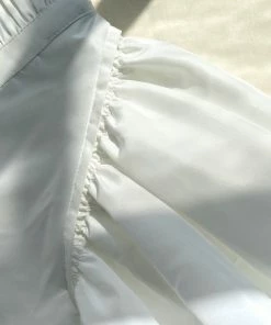 Self-portrait White Bow Detail Midi Dress READY TO WEAR