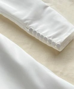 Self-portrait White Taffeta Mini Dress